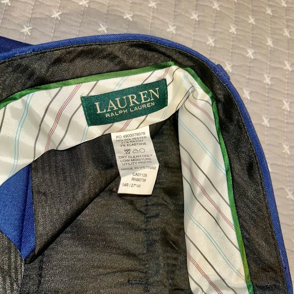 Ralph Lauren Navy Dress Pants - Picture 5 of 5